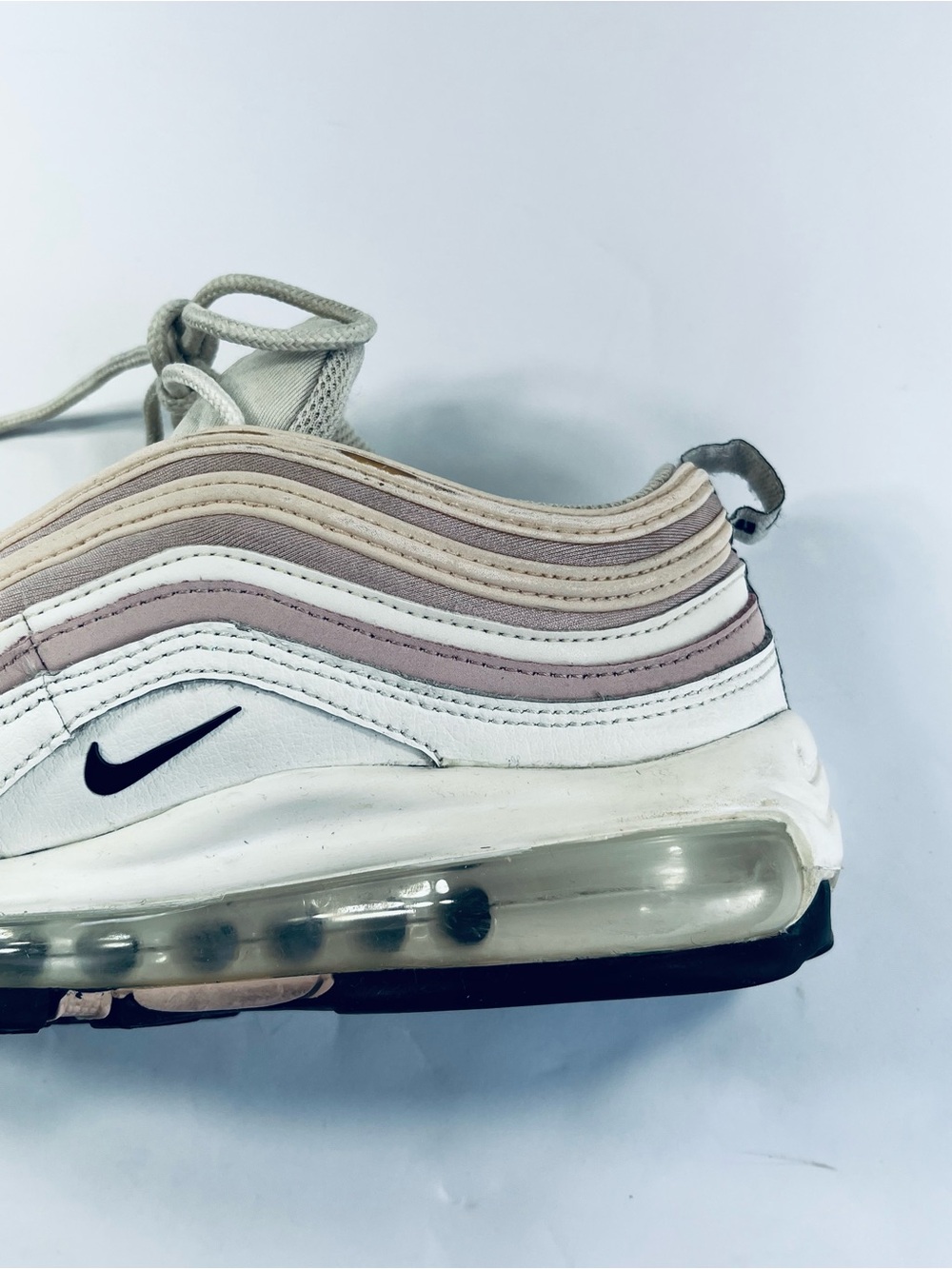 Nike Air Max 97’ Pink Cream Summit White #DA9325-100 Women’s Shoes Size:6.5 - Picture 9 of 15
